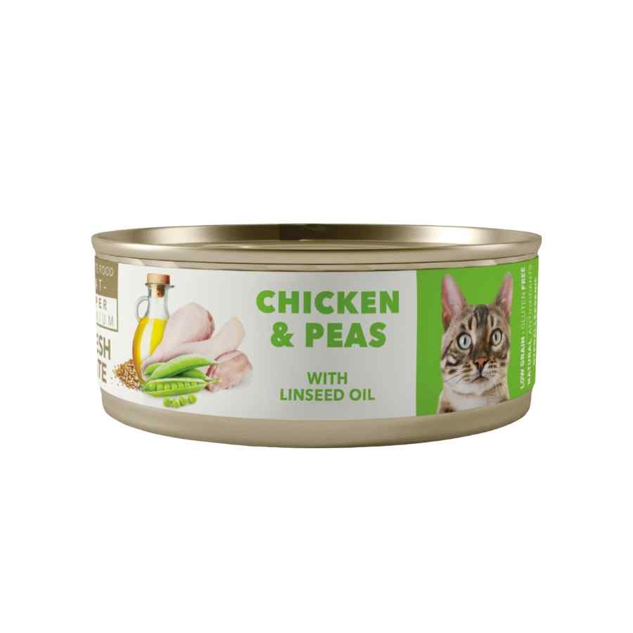 Amity Chicken And Peas Adult Cat Wet Food 80 Gr, , large image number null